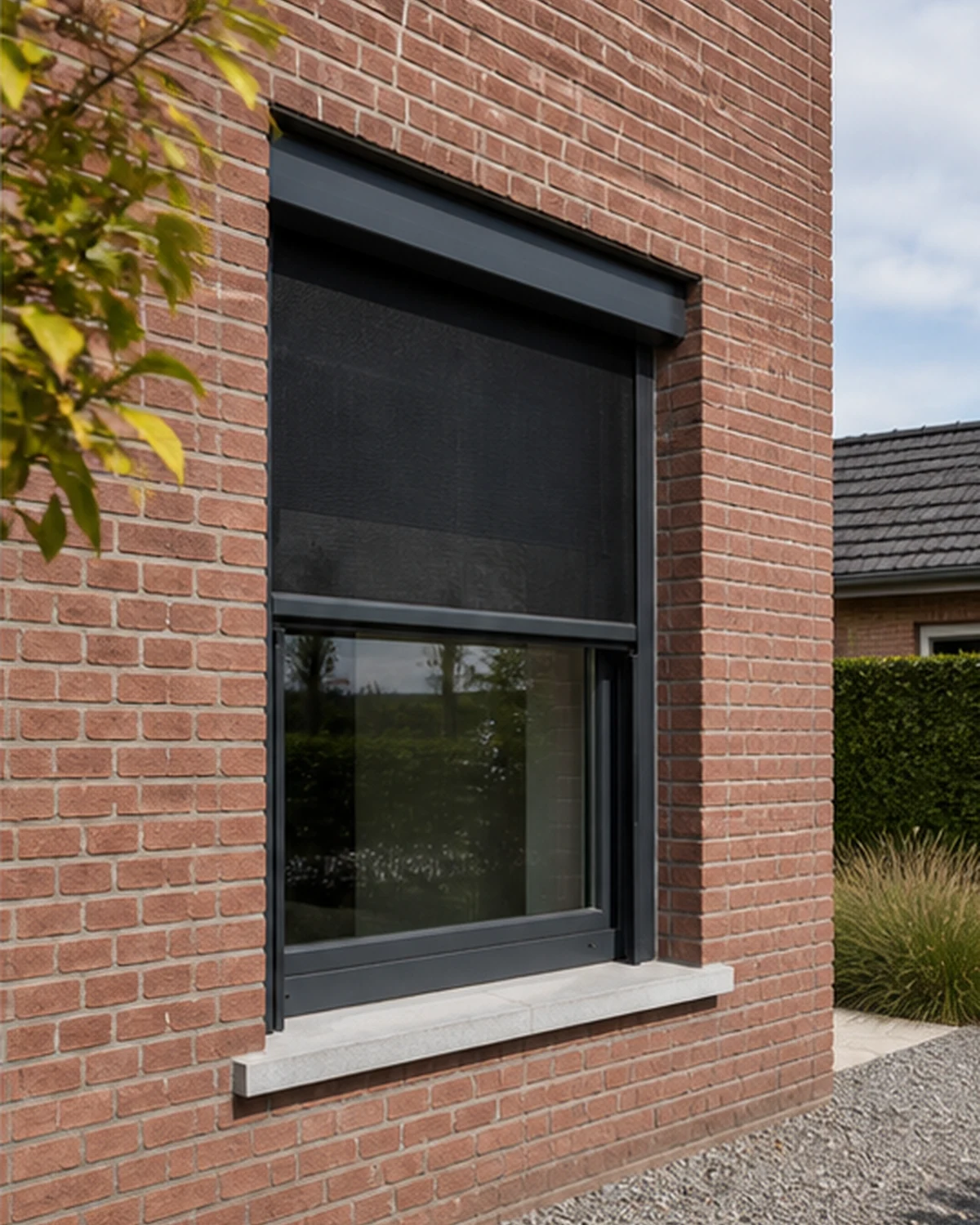 Afgewerkte opbouwscreen met verzorgde aansluiting